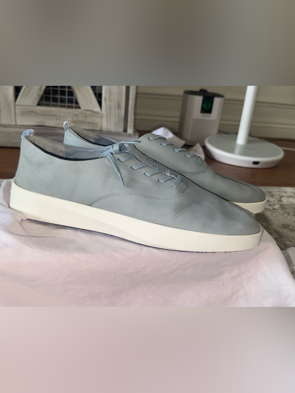 Light Blue Wolf & Shepherd cruise lo shoes size 13